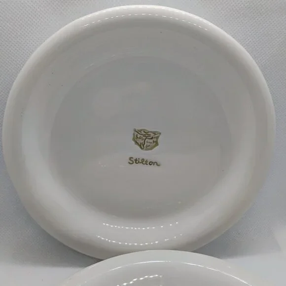 Williams Sonoma White Appetizer Plates Set of 2 Cheese & Wine Series 7" - Picture 2 of 5